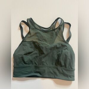 Lululemon mesh panel sports bra